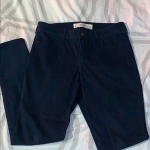 Abercrombie Navy Pants Size 8